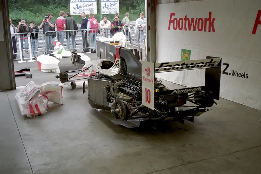 016 | 1993 | Spa-Francorchamps | Footwork-Mugen Honda FA14 | © carsten riede fotografie