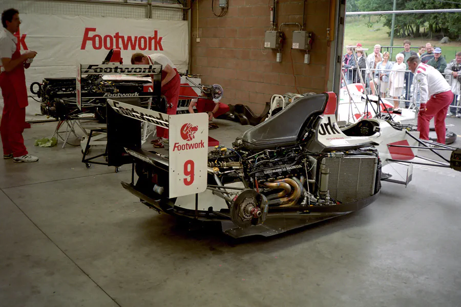017 | 1993 | Spa-Francorchamps | Footwork-Mugen Honda FA14 | © carsten riede fotografie