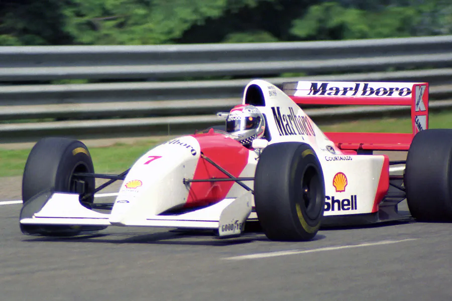 052 | 1993 | Spa-Francorchamps | McLaren-Ford Cosworth MP4/8 | Michael Andretti | © carsten riede fotografie