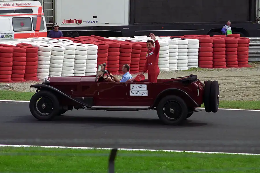 038 | 1994 | Monza | Autodromo Nazionale Monza | Drivers Parade | Jean Alesi | © carsten riede fotografie