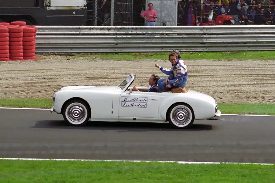 046 | 1994 | Monza | Autodromo Nazionale Monza | Drivers Parade | Pierluigi Martini | © carsten riede fotografie