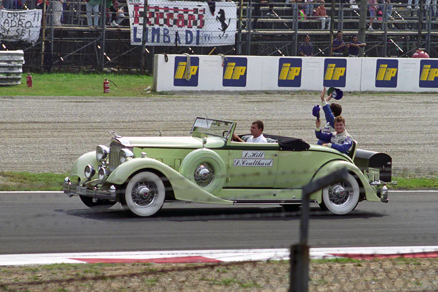 040 | 1994 | Monza | Autodromo Nazionale Monza | Drivers Parade | David Coulthard | © carsten riede fotografie