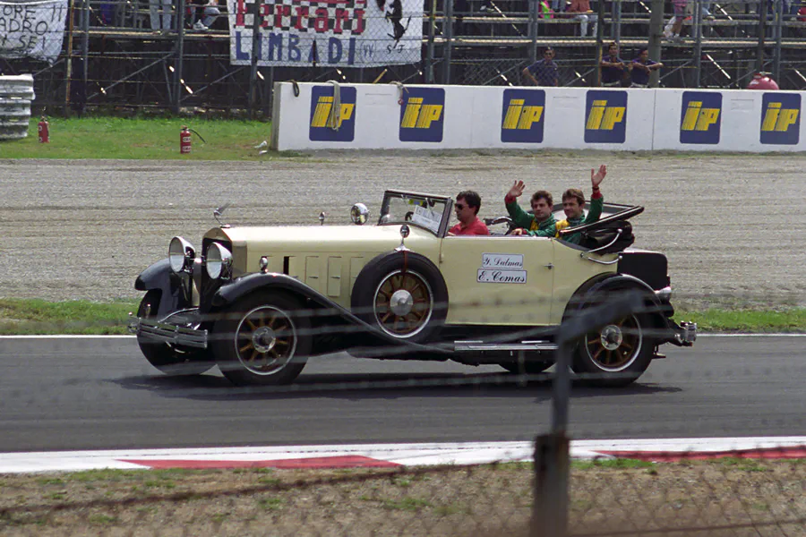 041 | 1994 | Monza | Autodromo Nazionale Monza | Drivers Parade | Yannick Dalmas + Eric Comas | © carsten riede fotografie