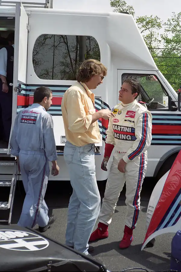 012 | 1995 | Berlin | DTM – Avus | Alessandro Nannini | © carsten riede fotografie