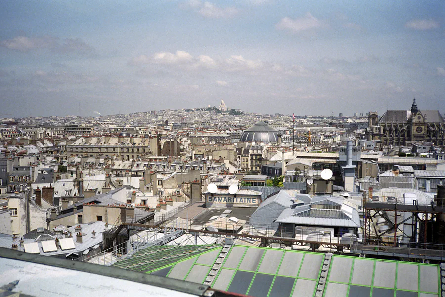 025 | 1995 | Paris | Blick vom Kaufhaus Samaritaine | © carsten riede fotografie