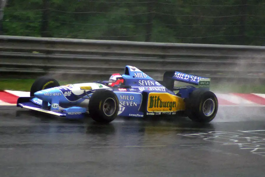 001 | 1995 | Spa-Francorchamps | Benetton-Renault B195 | Johnny Herbert | © carsten riede fotografie