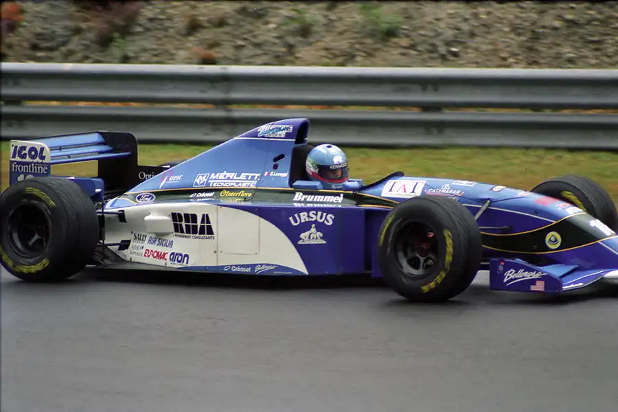 034 | 1995 | Spa-Francorchamps | Pacific-Ford Cosworth PR02 | Giovanni Lavaggi | © carsten riede fotografie