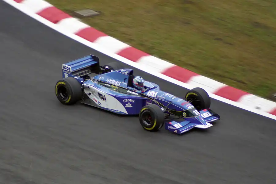 035 | 1995 | Spa-Francorchamps | Pacific-Ford Cosworth PR02 | Giovanni Lavaggi | © carsten riede fotografie