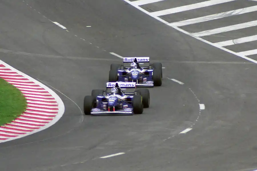 050 | 1995 | Spa-Francorchamps | Williams-Renault FW17 | Damon Hill + David Coulthard | © carsten riede fotografie