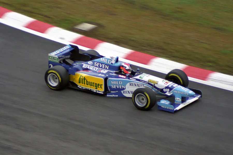 002 | 1995 | Spa-Francorchamps | Benetton-Renault B195 | Johnny Herbert | © carsten riede fotografie