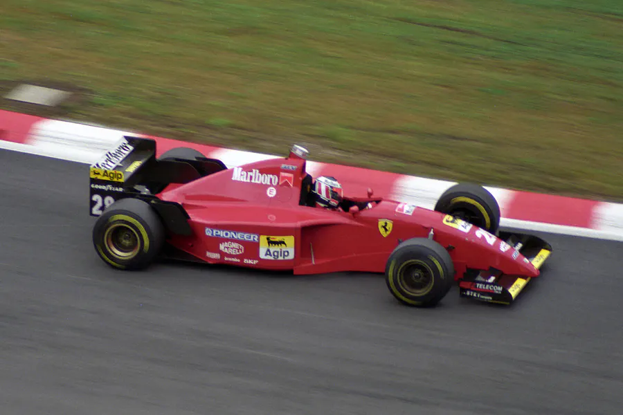 008 | 1995 | Spa-Francorchamps | Ferrari 412T2 | Gerhard Berger | © carsten riede fotografie