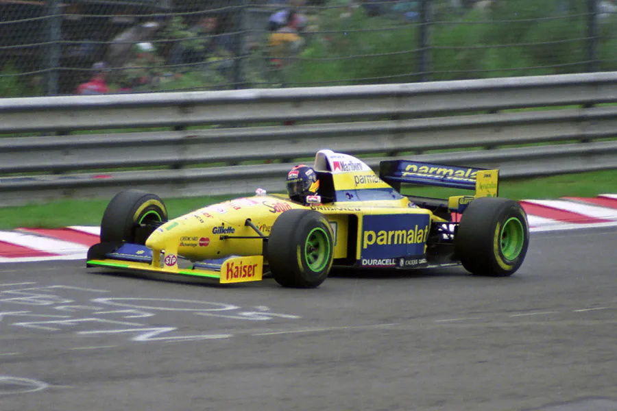 014 | 1995 | Spa-Francorchamps | Forti-Ford Cosworth FG01 | Pedro Diniz | © carsten riede fotografie