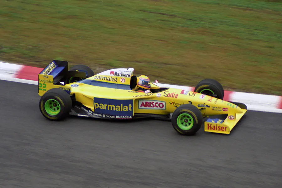 016 | 1995 | Spa-Francorchamps | Forti-Ford Cosworth FG01 | Roberto Moreno | © carsten riede fotografie