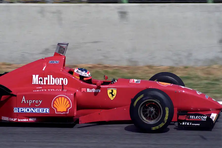 007 | 1996 | Barcelona | Ferrari F310 | Michael Schumacher | © carsten riede fotografie