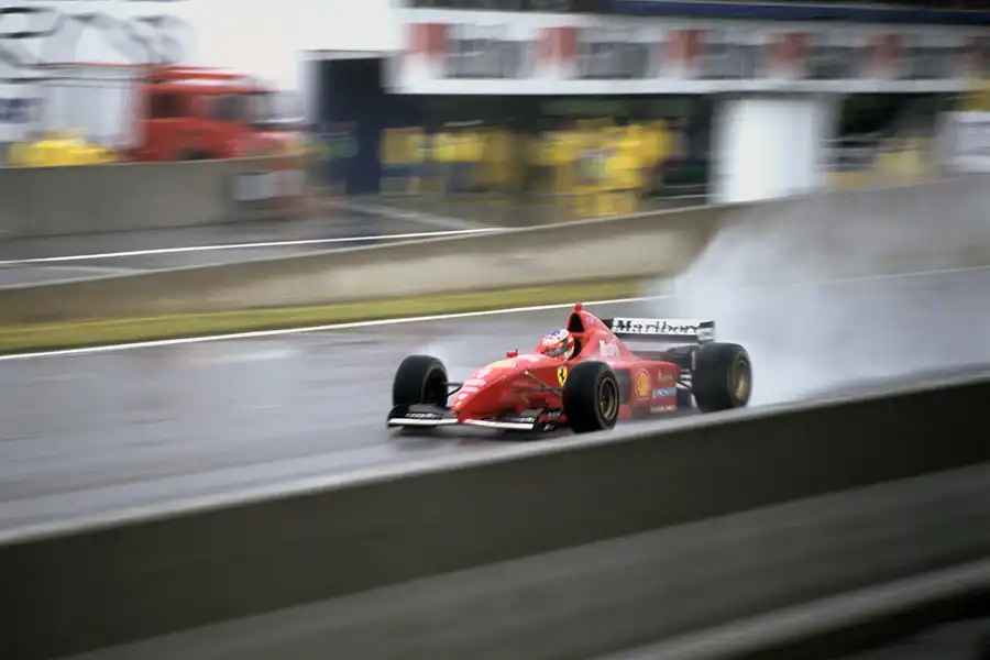 008 | 1996 | Barcelona | Ferrari F310 | Michael Schumacher | © carsten riede fotografie
