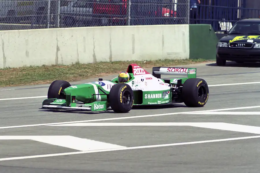 011 | 1996 | Barcelona | Forti-Ford Cosworth FG03 | Luca Badoer | © carsten riede fotografie