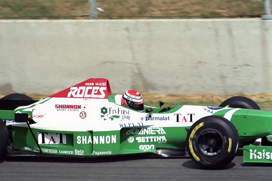 013 | 1996 | Barcelona | Forti-Ford Cosworth FG03 | Andrea Montermini | © carsten riede fotografie