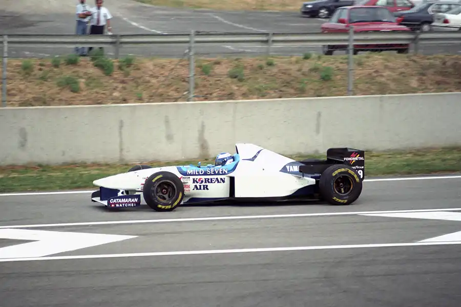 034 | 1996 | Barcelona | Tyrrell-Yamaha 024 | Mika Salo | © carsten riede fotografie