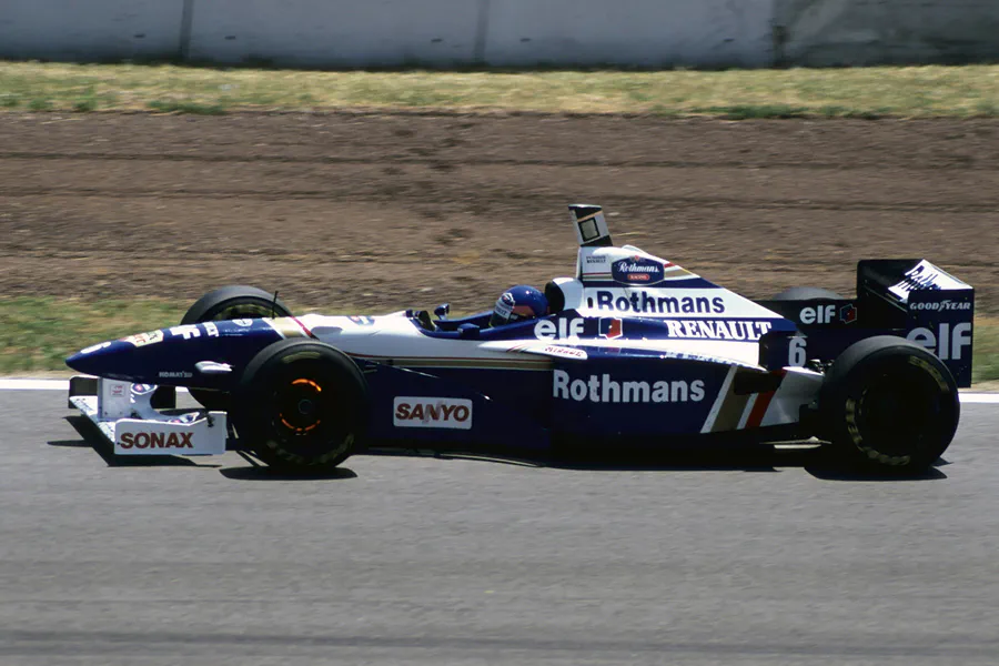038 | 1996 | Barcelona | Williams-Renault FW18 | Jacques Villeneuve | © carsten riede fotografie