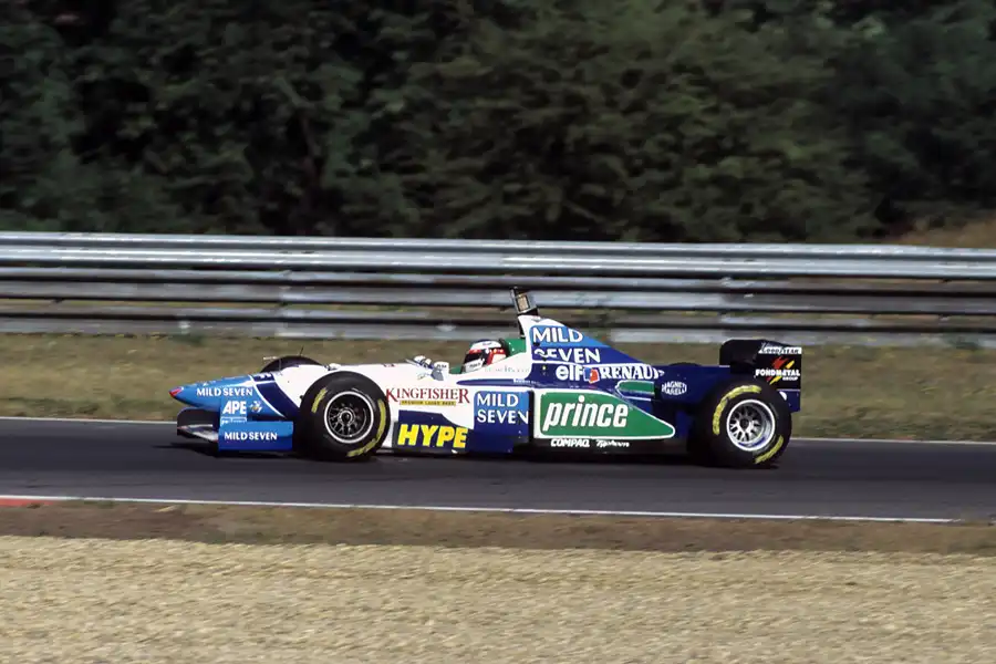 002 | 1996 | Budapest | Benetton-Renault B196 | Jean Alesi | © carsten riede fotografie