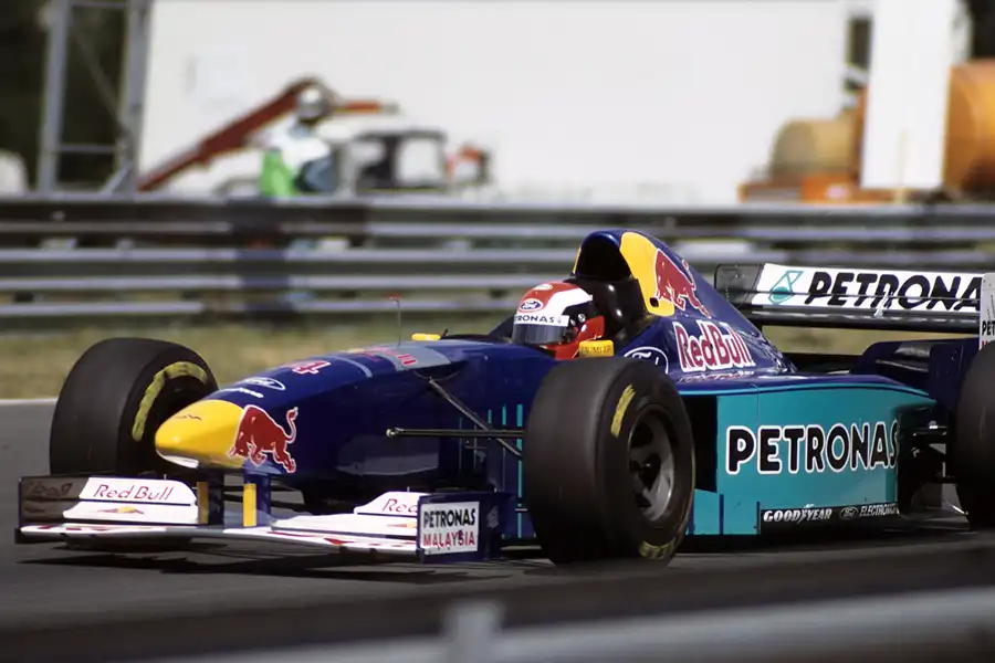 033 | 1996 | Budapest | Sauber-Ford Cosworth C15 | Johnny Herbert | © carsten riede fotografie