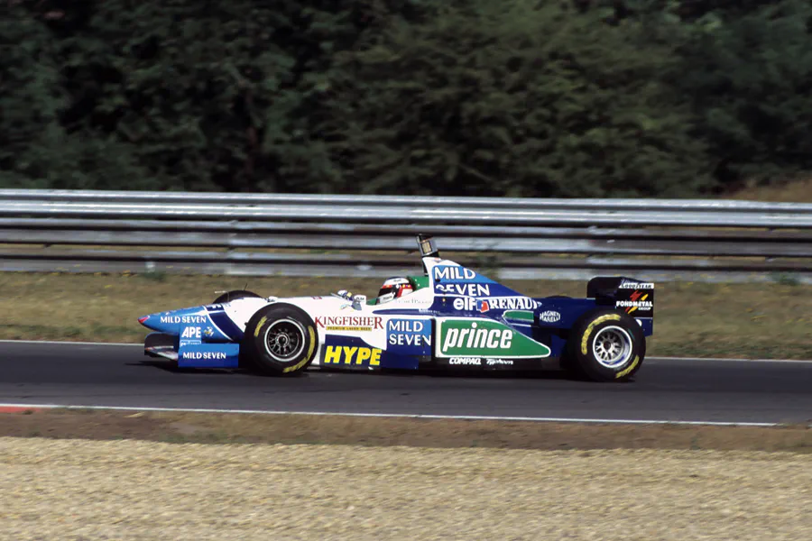002 | 1996 | Budapest | Benetton-Renault B196 | Jean Alesi | © carsten riede fotografie