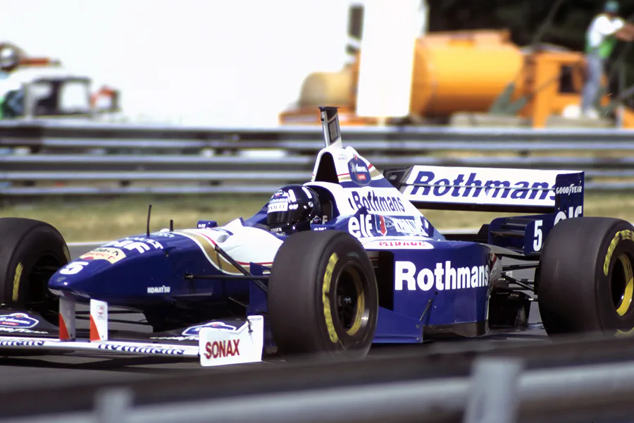 039 | 1996 | Budapest | Williams-Renault FW18 | Damon Hill | © carsten riede fotografie