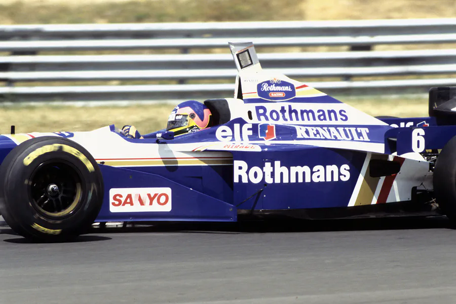042 | 1996 | Budapest | Williams-Renault FW18 | Jacques Villeneuve | © carsten riede fotografie