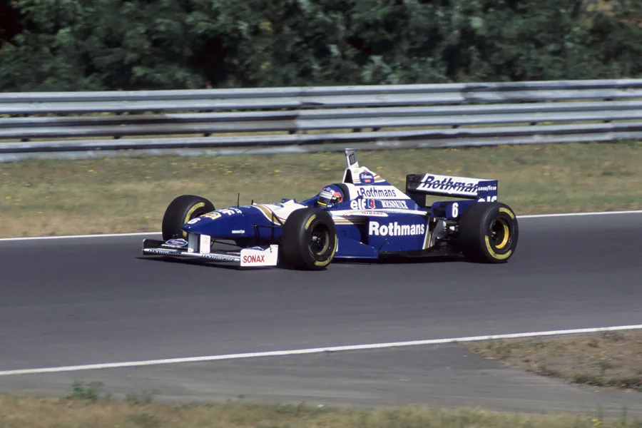 043 | 1996 | Budapest | Williams-Renault FW18 | Jacques Villeneuve | © carsten riede fotografie