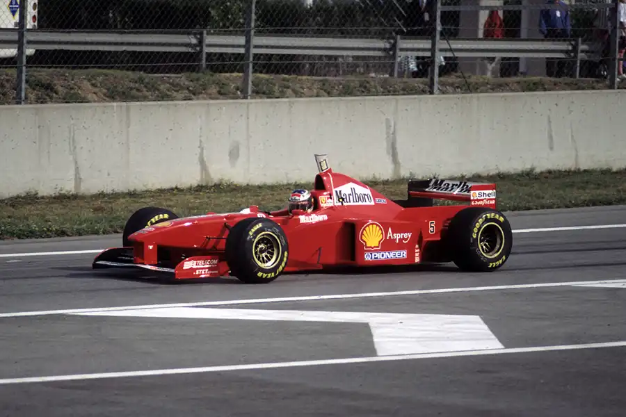011 | 1997 | Barcelona | Ferrari F310B | Michael Schumacher | © carsten riede fotografie