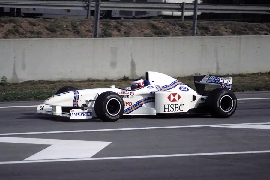 036 | 1997 | Barcelona | Stewart-Ford Cosworth SF1 | Jan Magnussen | © carsten riede fotografie