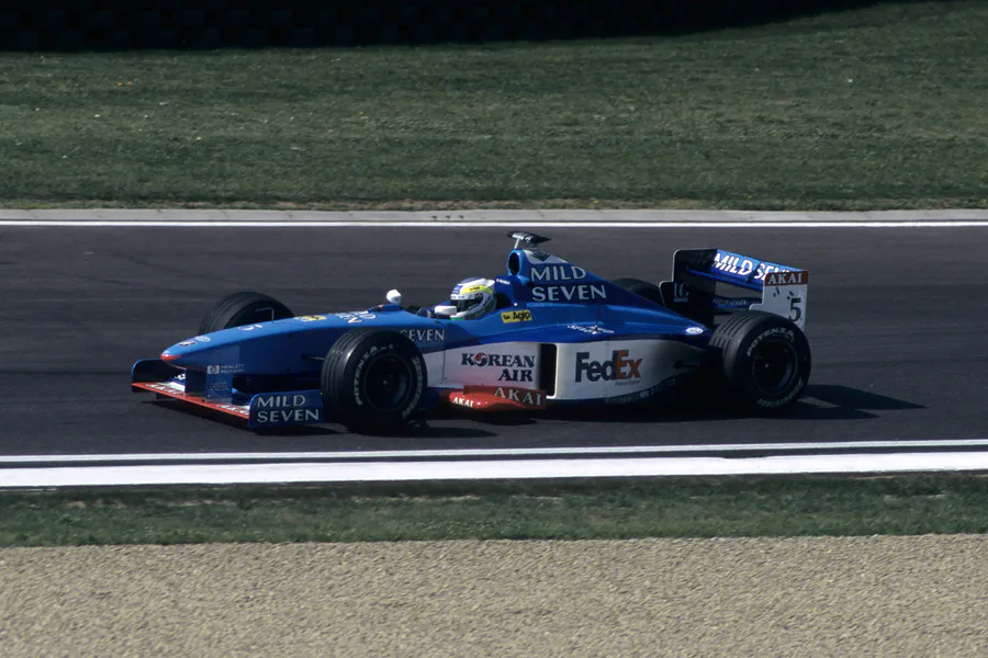 004 | 1998 | Imola | Benetton-Playlife B198 | Giancarlo Fisichella | © carsten riede fotografie