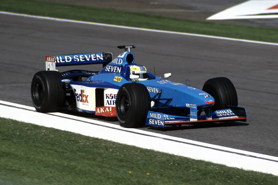 005 | 1998 | Imola | Benetton-Playlife B198 | Giancarlo Fisichella | © carsten riede fotografie