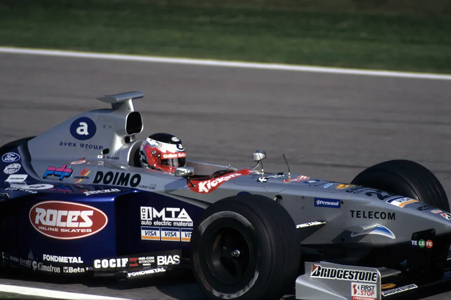020 | 1998 | Imola | Minardi-Ford Cosworth M198 | Shinji Nakano | © carsten riede fotografie