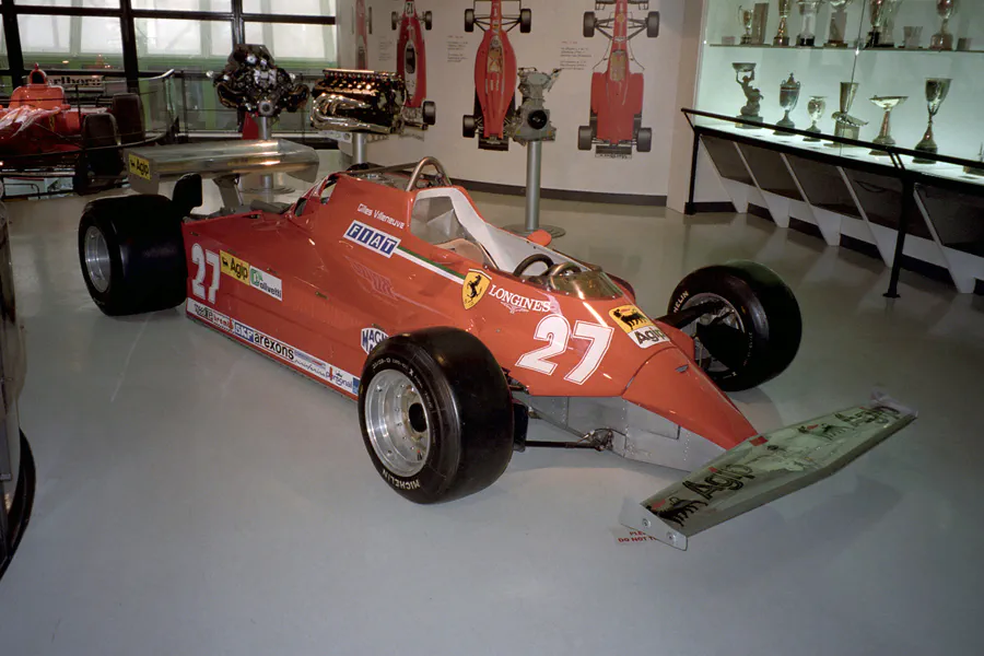 010 | 1998 | Maranello | Galleria Ferrari | Ferrari 126CK | © carsten riede fotografie