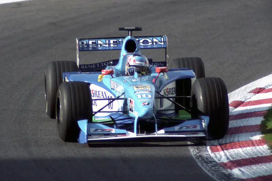 014 | 1999 | Spa-Francorchamps | Benetton-Playlife B199 | Alexander Wurz | © carsten riede fotografie