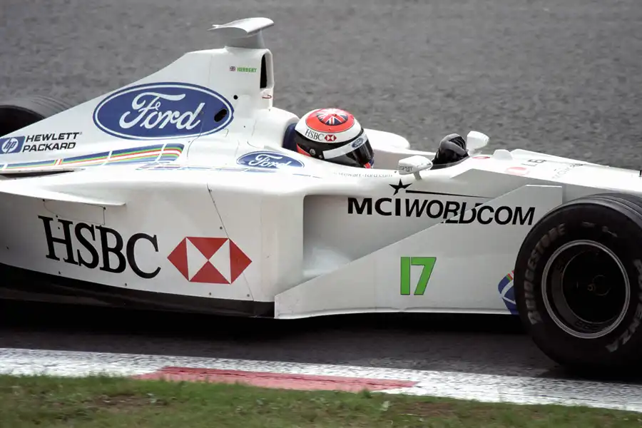 044 | 1999 | Spa-Francorchamps | Stewart-Ford Cosworth SF3 | Johnny Herbert | © carsten riede fotografie