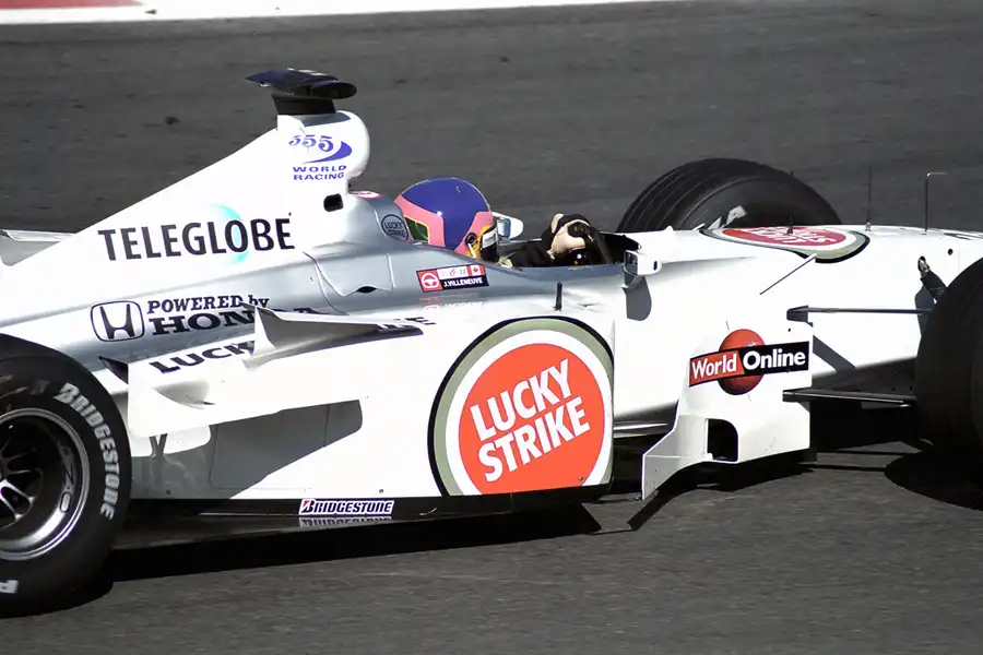 005 | 2000 | Spa-Francorchamps | BAR-Honda 02 | Jacques Villeneuve | © carsten riede fotografie