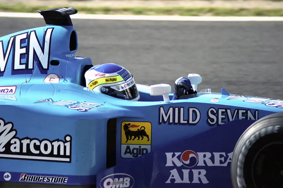 010 | 2000 | Spa-Francorchamps | Benetton-Playlife B200 | Giancarlo Fisichella | © carsten riede fotografie
