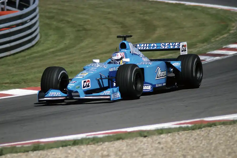 013 | 2000 | Spa-Francorchamps | Benetton-Playlife B200 | Alexander Wurz | © carsten riede fotografie