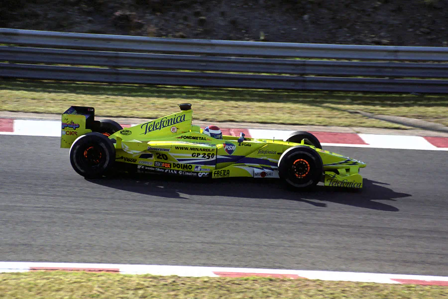 033 | 2000 | Spa-Francorchamps | Minardi-Fondmetal M02 | Marc Gene | © carsten riede fotografie