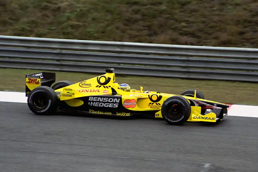031 | 2001 | Spa-Francorchamps | Jordan-Honda EJ11 | Jean Alesi | © carsten riede fotografie