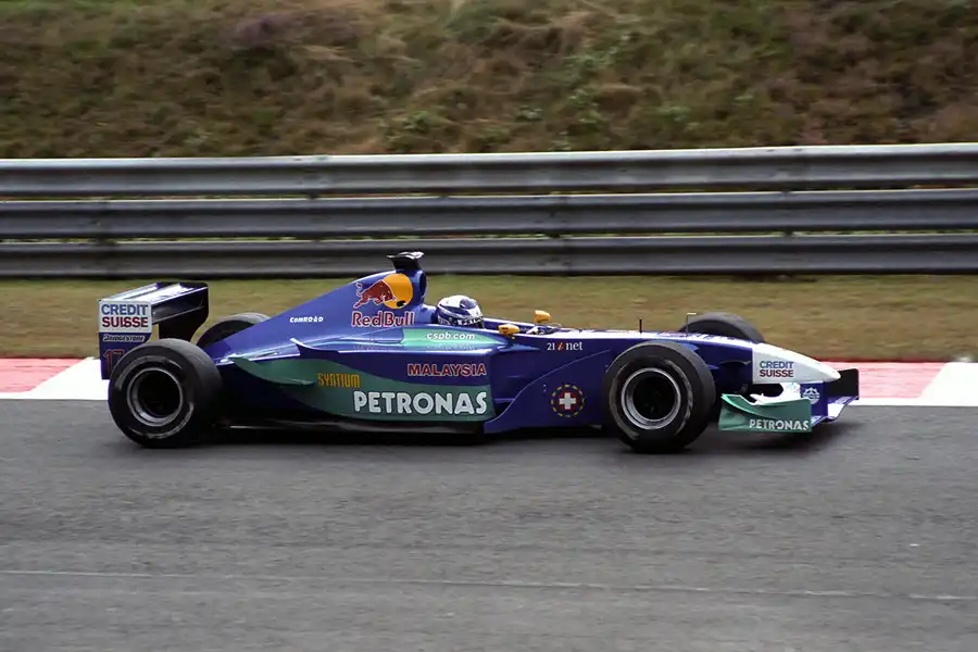 053 | 2001 | Spa-Francorchamps | Sauber-Petronas C20 | Kimi Raikkonen | © carsten riede fotografie