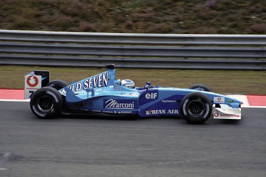 015 | 2001 | Spa-Francorchamps | Benetton-Renault B201 | Giancarlo Fisichella | © carsten riede fotografie