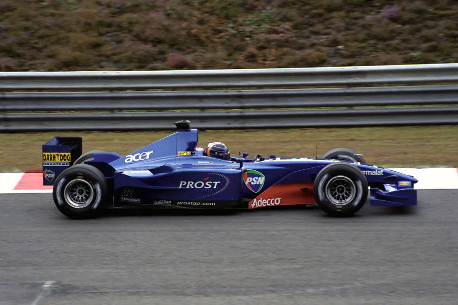 049 | 2001 | Spa-Francorchamps | Prost-Acer AP04 | Heinz-Harald Frentzen | © carsten riede fotografie