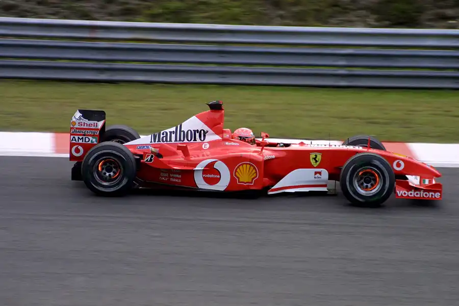 015 | 2002 | Spa-Francorchamps | Ferrari F2002 | Michael Schumacher | © carsten riede fotografie