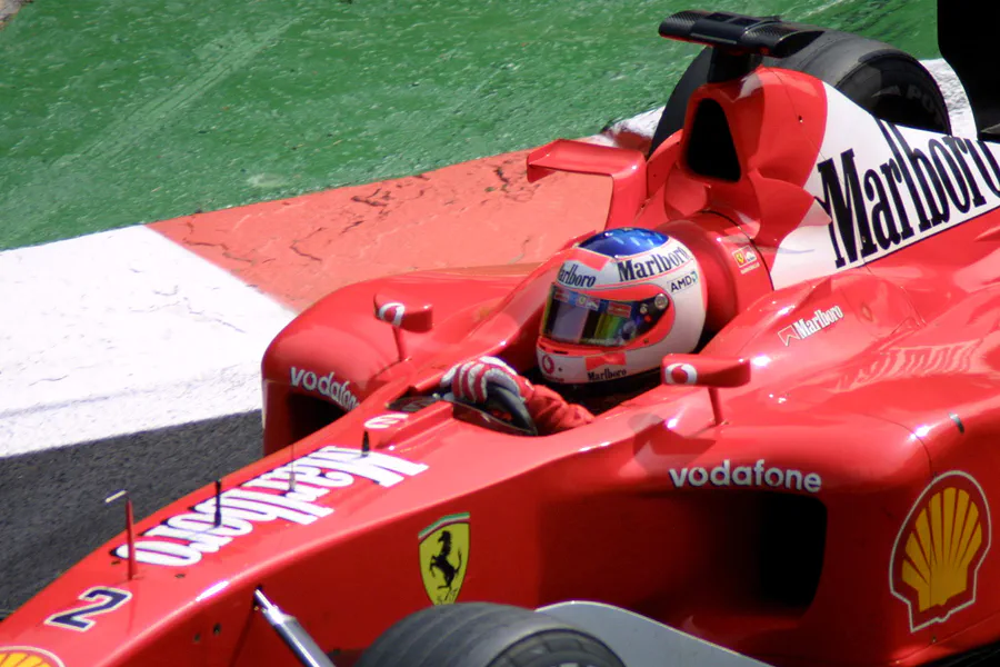 010 | 2002 | Spa-Francorchamps | Ferrari F2002 | Rubens Barrichello | © carsten riede fotografie