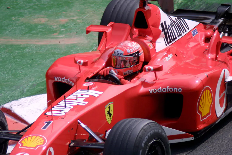 014 | 2002 | Spa-Francorchamps | Ferrari F2002 | Michael Schumacher | © carsten riede fotografie
