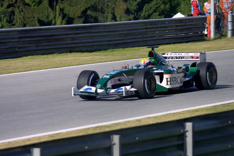 019 | 2003 | Spielberg | Jaguar-Ford Cosworth R4 | Mark Webber | © carsten riede fotografie