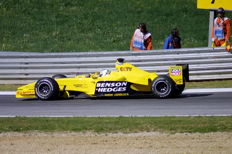 029 | 2003 | Spielberg | Jordan-Ford Cosworth EJ13 | Giancarlo Fisichella | © carsten riede fotografie
